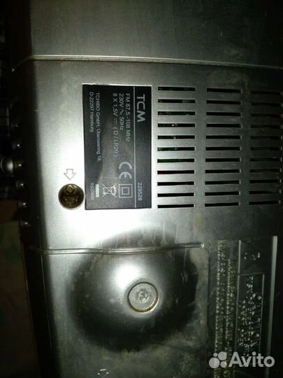 Радиоприемник + кассетный магнитофон