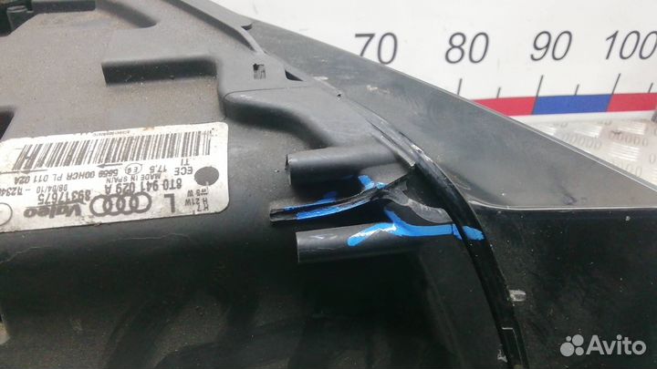 Фара левая Audi A5 8T 2008 8T0941029A