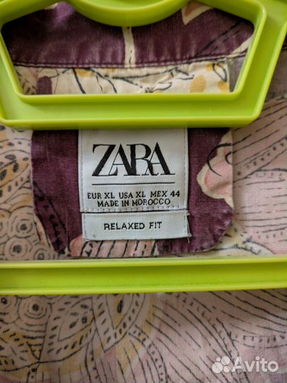 Рубашка мужская zara xl