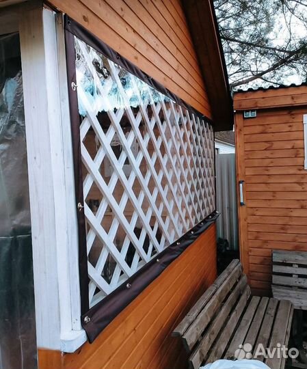 Мягкие окна для беседок