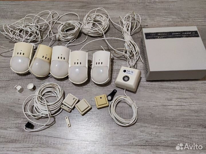 Датчики движения, ибп Скат 1200д, провода