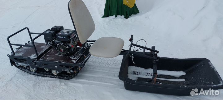 Мото буксировщик