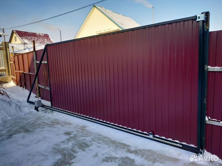 Откатные ворота