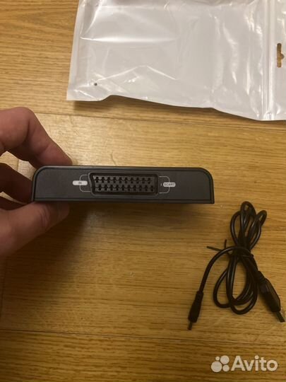 Переходник Scart s-video в hdmi