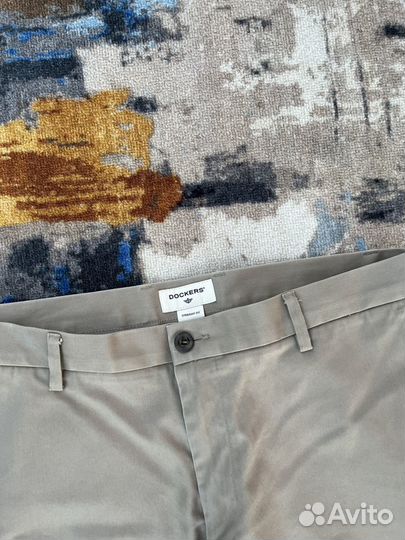 Dockers брюки со стрелками old money чиносы L