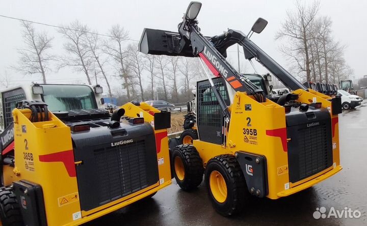 Мини-погрузчик LiuGong CLG395В, 2023