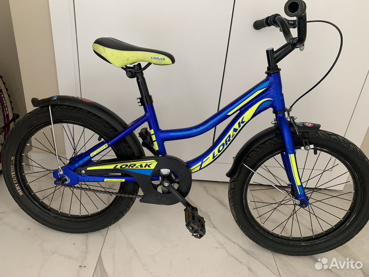 Lorak Junior 18 Boy Матовый Синий/Жёлтый