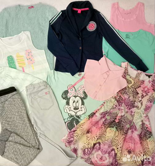 Рост 146-152. Одежда пакетом для девочки