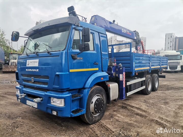 КамАЗ 65115-23094-50 с КМУ, 2022