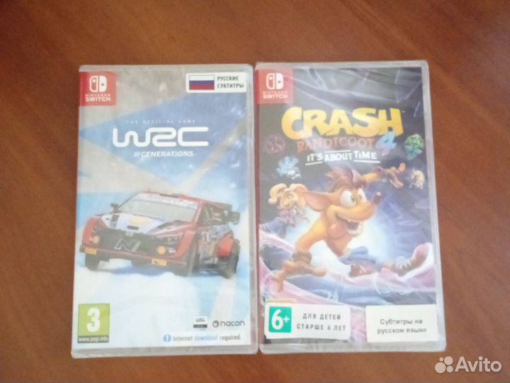 Игры на Nintendo switch