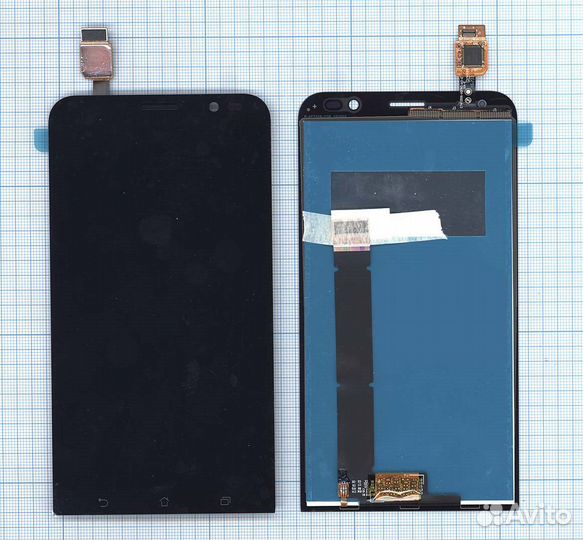 Дисплей для Asus ZenFone Go ZB551KL черный