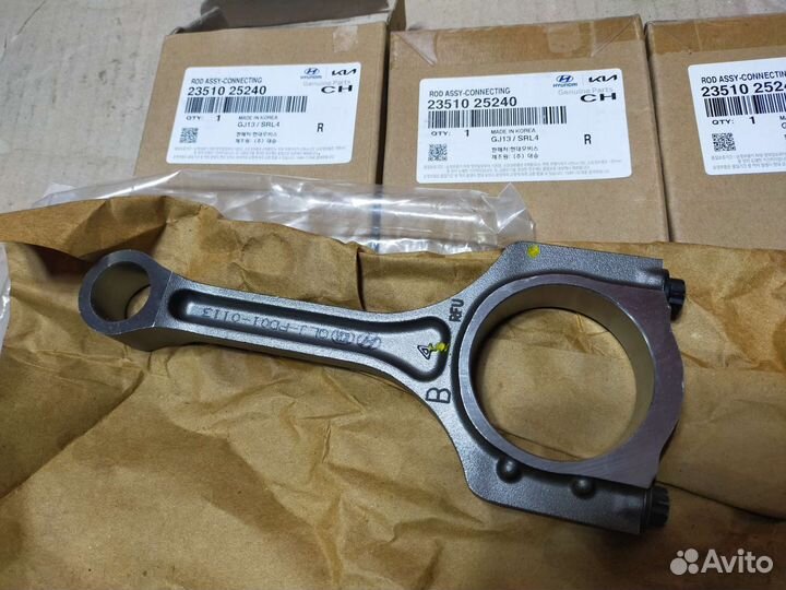 Шатун 2,4 Kia Hyundai оригинал 2351025240