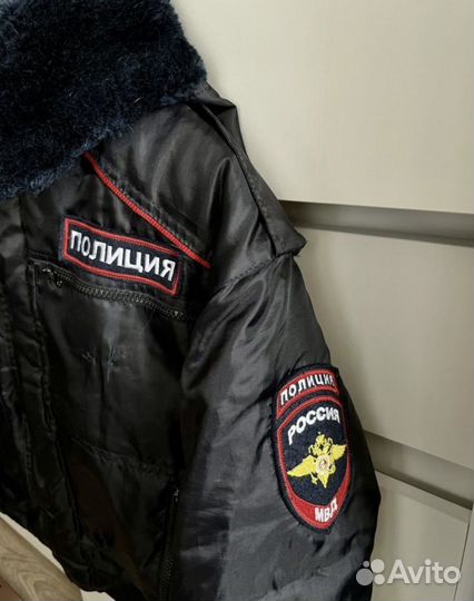 Бушлат зимний полиция куртка