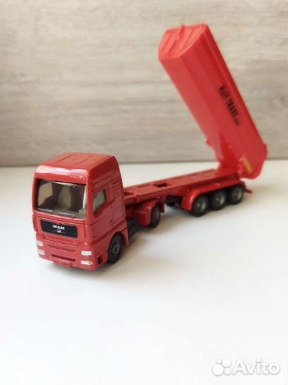 Редкая модель siku MAN полуприцеп kogel half traxx
