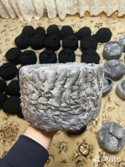 Папаха из каракуля овчина козьи
