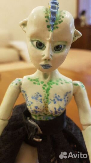 Кукла ручной работы, шарнирная