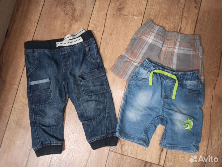 Пакет вещей на мальчика 80 86 размер