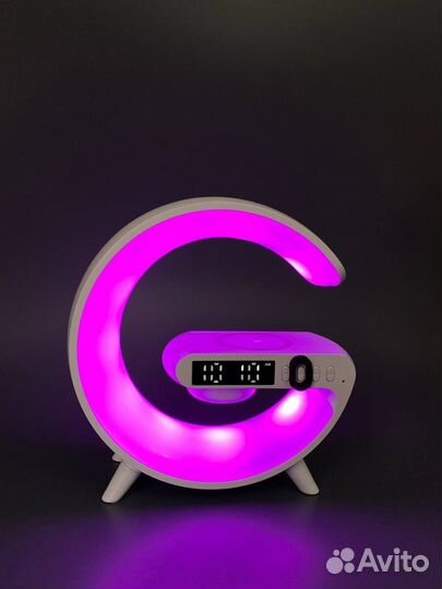 Умный ночник колонка зарядка телефона