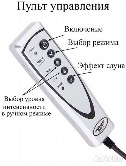 Вибромассажный пояс 