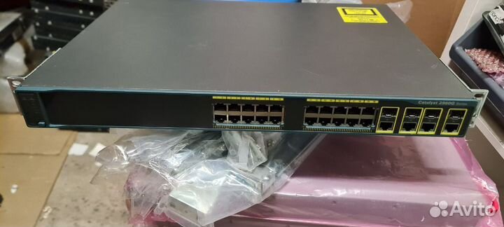 Коммутатор Cisco WS-C2960G -24TC-L