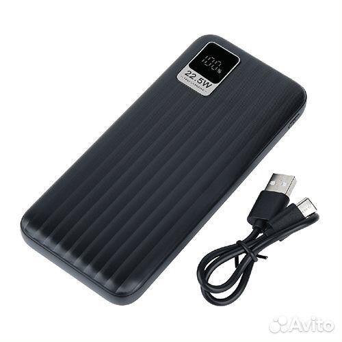 Perfeo Power Bank waterfall 10000 mAh (черный)