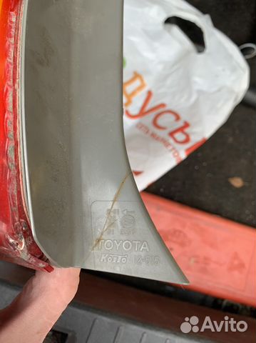Задний фонарь toyota corolla e150