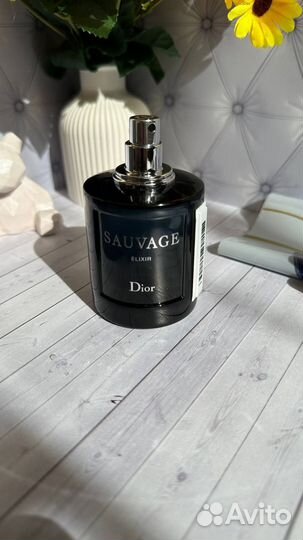 Dior sauvage elixir 58ml с витрины