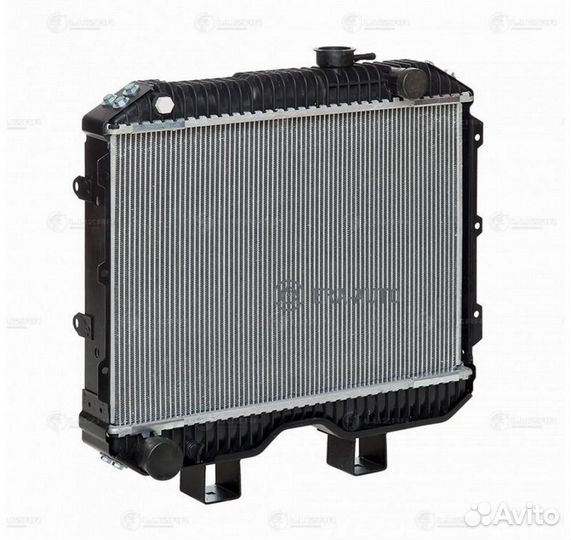 Luzar LRC-0347B Радиатор охл. для а/м УАЗ 3151 3741 с двиг. умз-417 (паяный алюм.) (LRc 0347b)