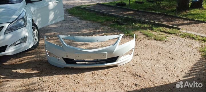 Бампер hyundai solaris