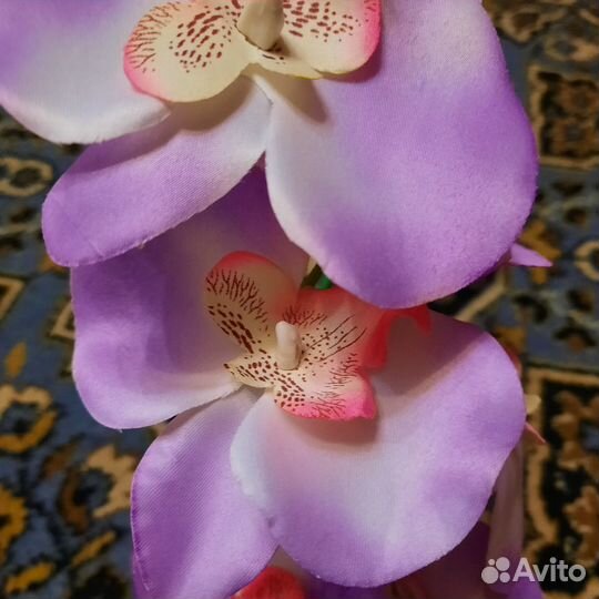 Искусственные цветы для декора орхидея, лилия