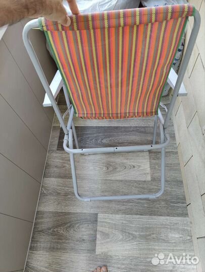 Кресло шезлонг раскладушка