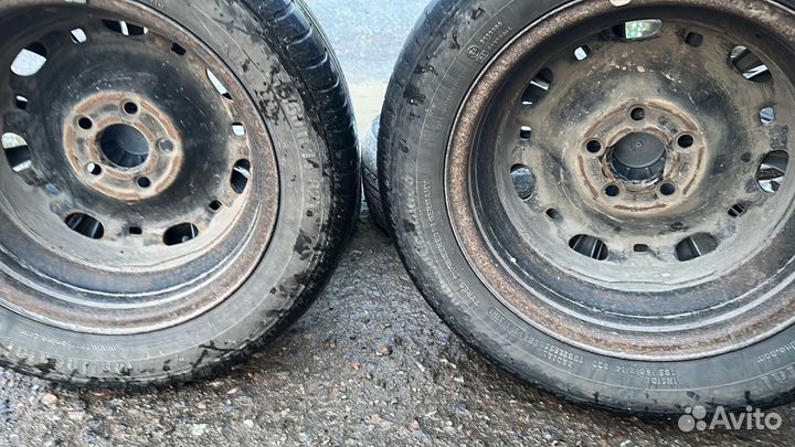 R14 Continental ComfortContact - 5 185/60, PCD 5x100 DIA 57.1