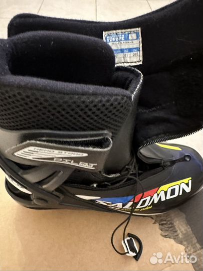 Лыжные ботинки коньковые salomon