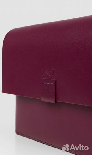 Кожаная сумка divalli сангрия кросс-боди