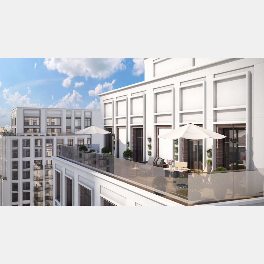 2-к. квартира, 96,7 м², 4/27 эт.