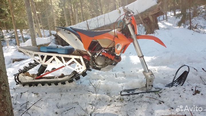 Сноубайк комплект
