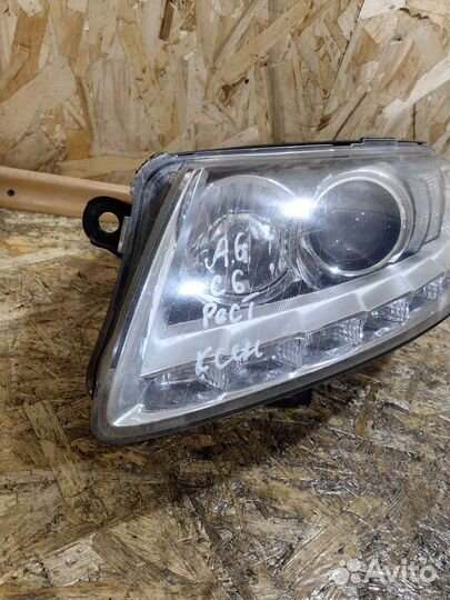 Фара Левая ксенон Ауди А6 С6 Рестайл 4F0941029