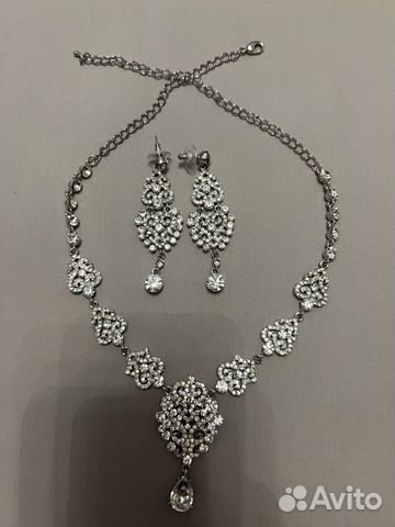 Колье и серьги набор