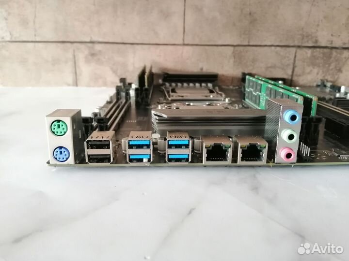 Комплект X99 Dual Jginyue + Xeon E5-2670v3 + 64gb