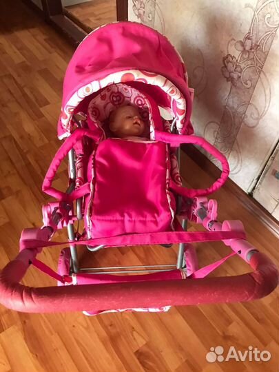 Коляска-трансформер для кукол