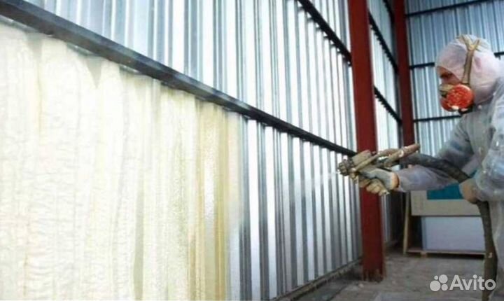 Утепление гаража пенополиуретаном (ППУ)