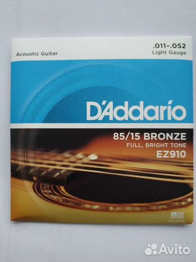Струны для гитары D'Addario