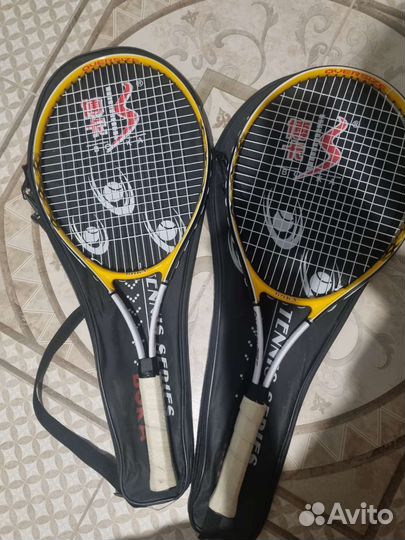 Ракетка для большого тенниса 2шт с чехлами