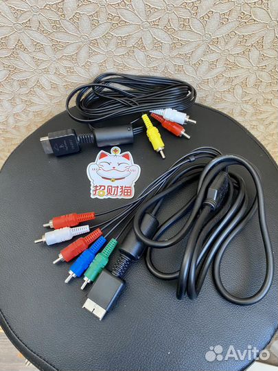 Кабели для Sony PlayStation PS1 PS2 PS3