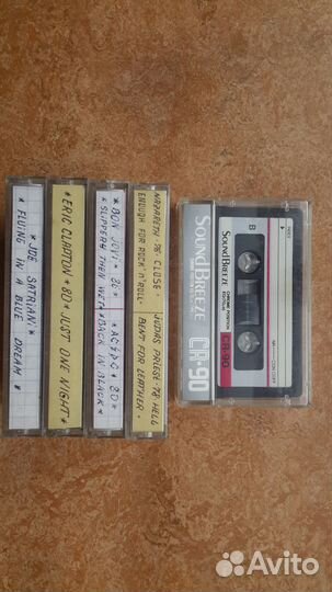 Каcсеты TDK, Maxell, Sound Breeze