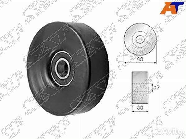 Ролик приводного ремня lexus LS430