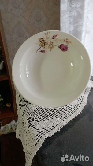 Тарелки глубокие СССР фарфор