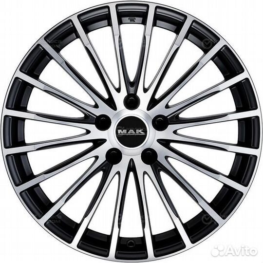 Диск MAK starlight 7.5xR17 5x112 ET45 DIA66.6 чёрн