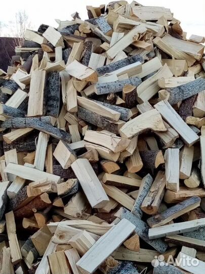 Дрова березовые колотые