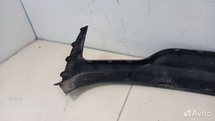 Спойлер бампера заднего Hyundai Solaris HCR 2019